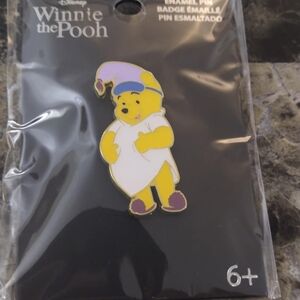 Disney Bedtime Winnie The Pooh Enamel Lapel Pin Loungefly
